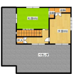 ２階(間取)